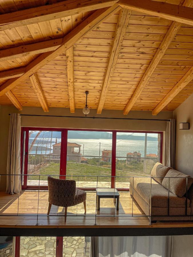 Modern Stone Villas With Swimming Pool Aliveri Exterior foto